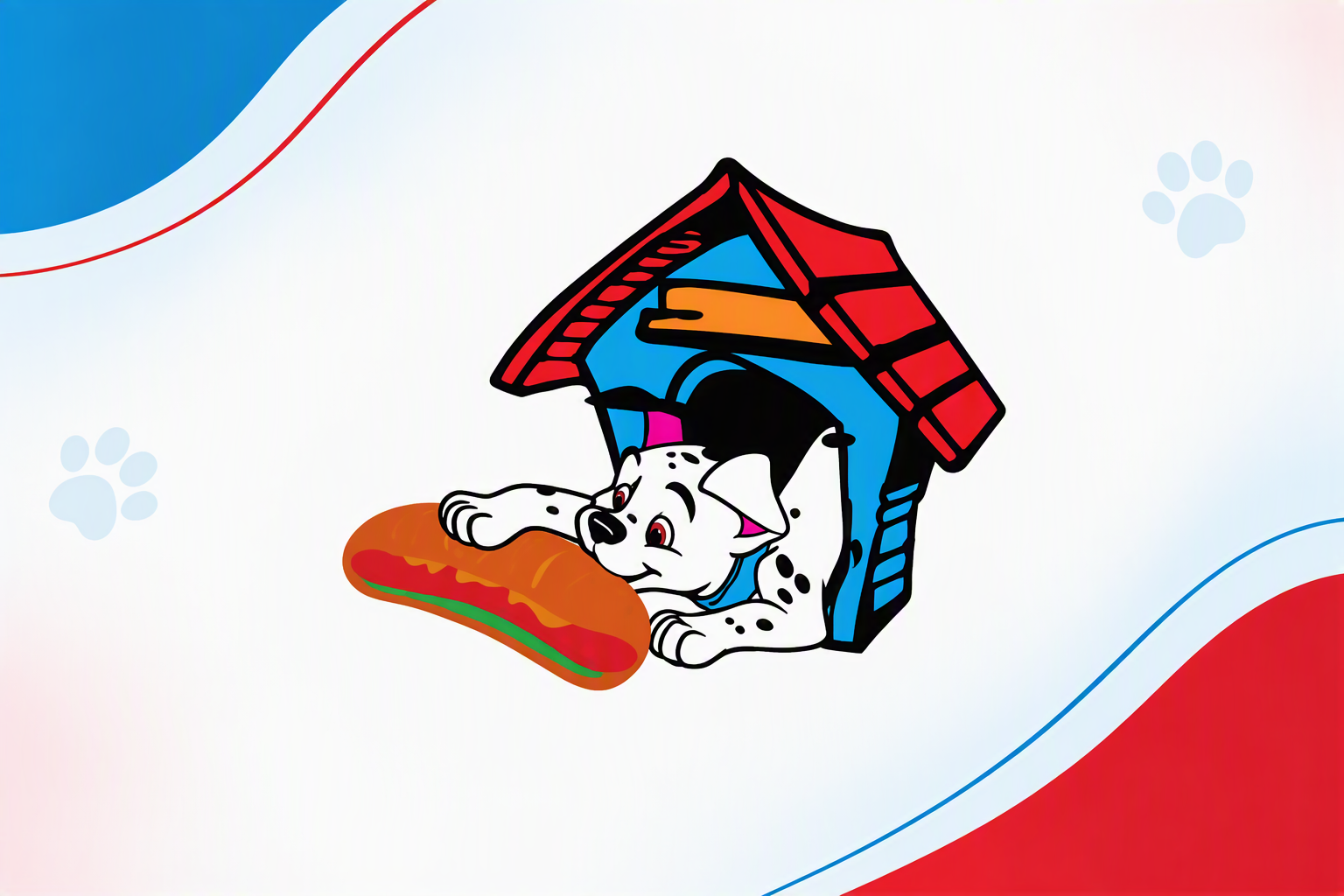 Banner de Lancheria Casinha do Cachorro