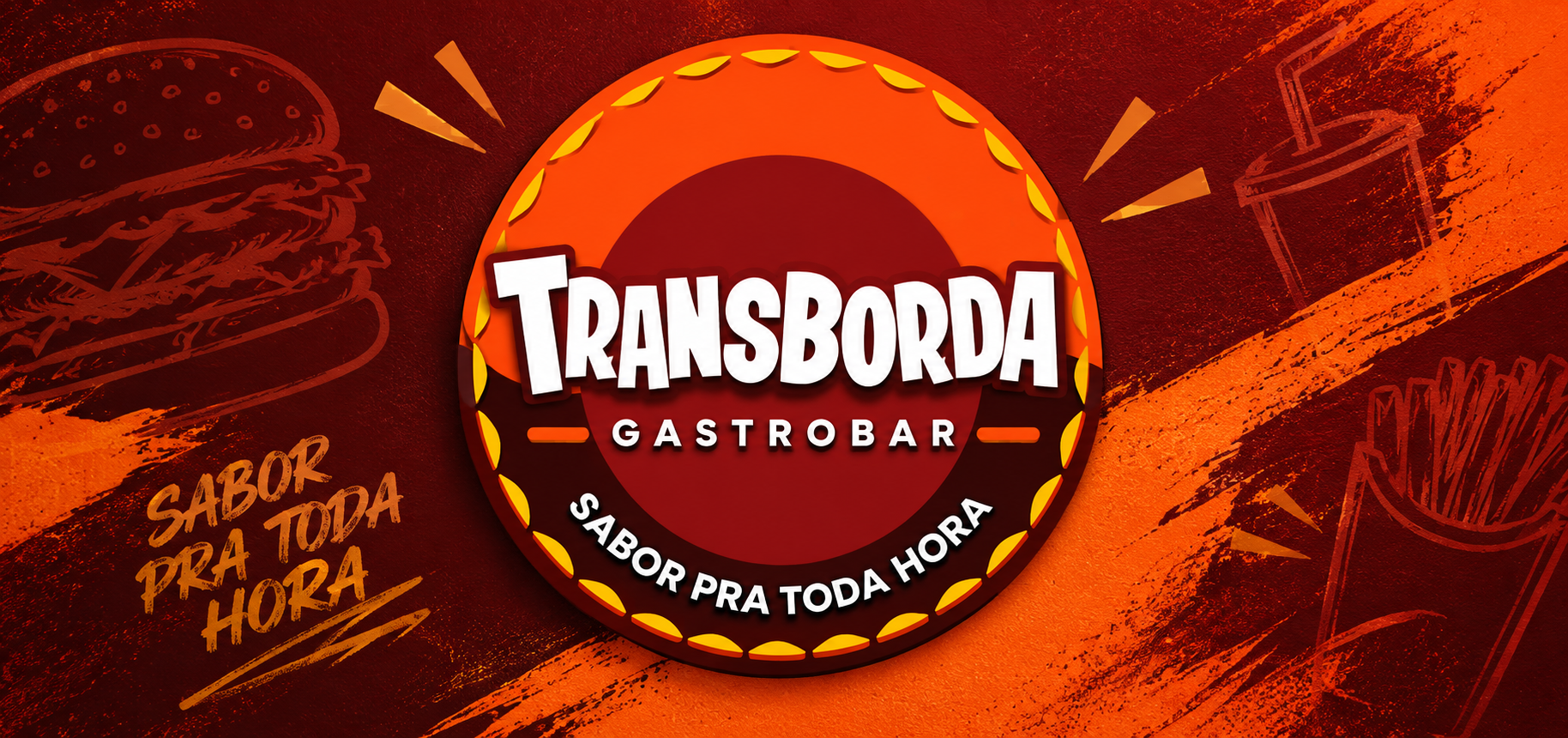Banner de Banca 8 — Transborda Pizza